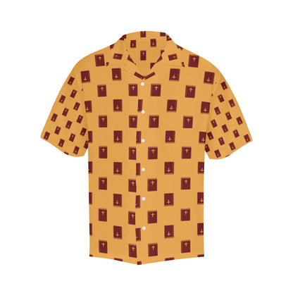 Bible Pattern Print Design 05 Men's Hawaiian Shirt