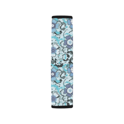 Carnations Pattern Print Design CN04 Car Seat Belt Cover