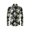 Apple blossom Pattern Print Design AB07 Men's Long Sleeve Shirt