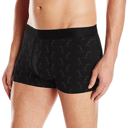 Black Cat Pattern Print Design 03 Men's Boxer Briefs