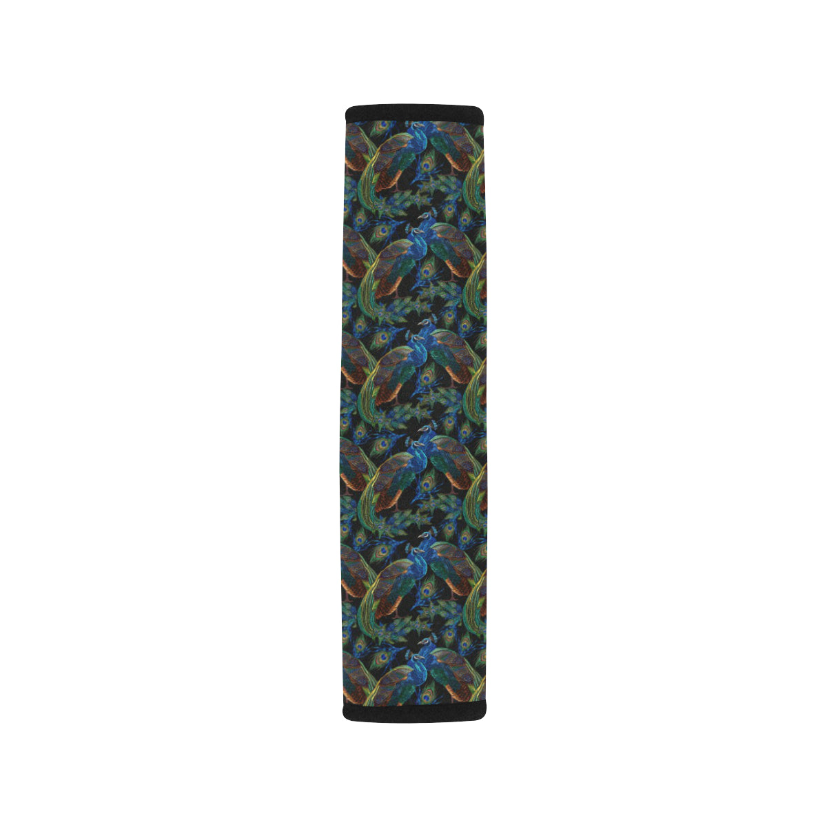 Peacock Themed Design Print Car Seat Belt Cover