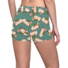 Cheesecake Pattern Print Design CK02 Yoga Shorts