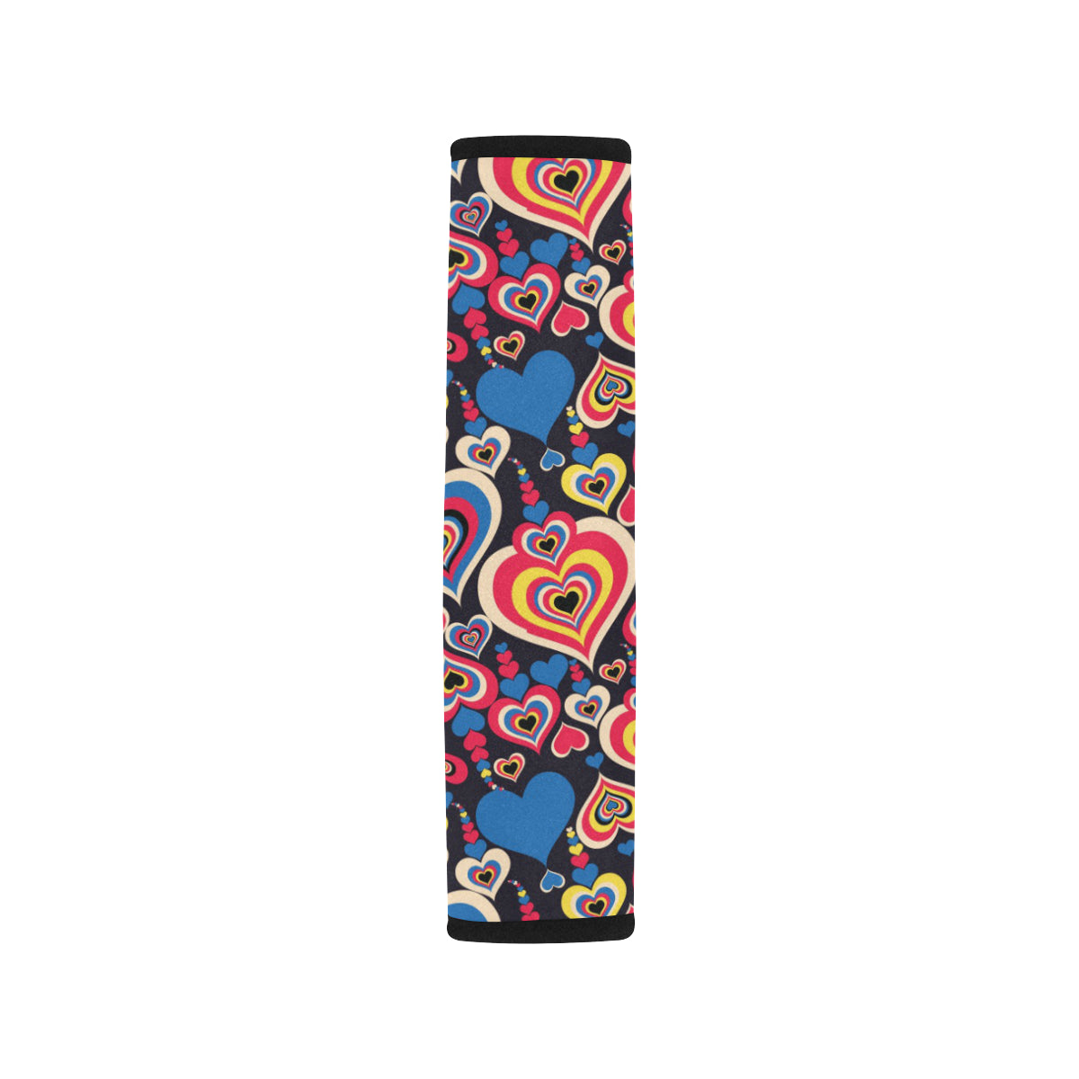 Heart Pattern Print Design HE08 Car Seat Belt Cover