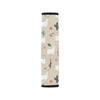 Llama Cactus Pattern Print Design 09 Car Seat Belt Cover