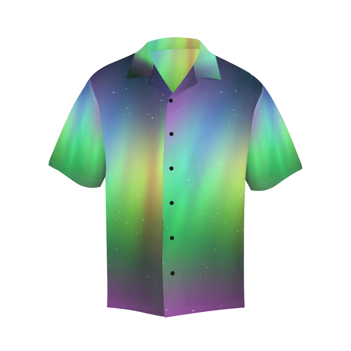 Aurora Borealis Pattern Print Design 03 Men's Hawaiian Shirt