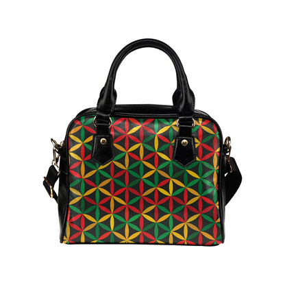 Rasta Pattern Print Design A04 Shoulder Handbag