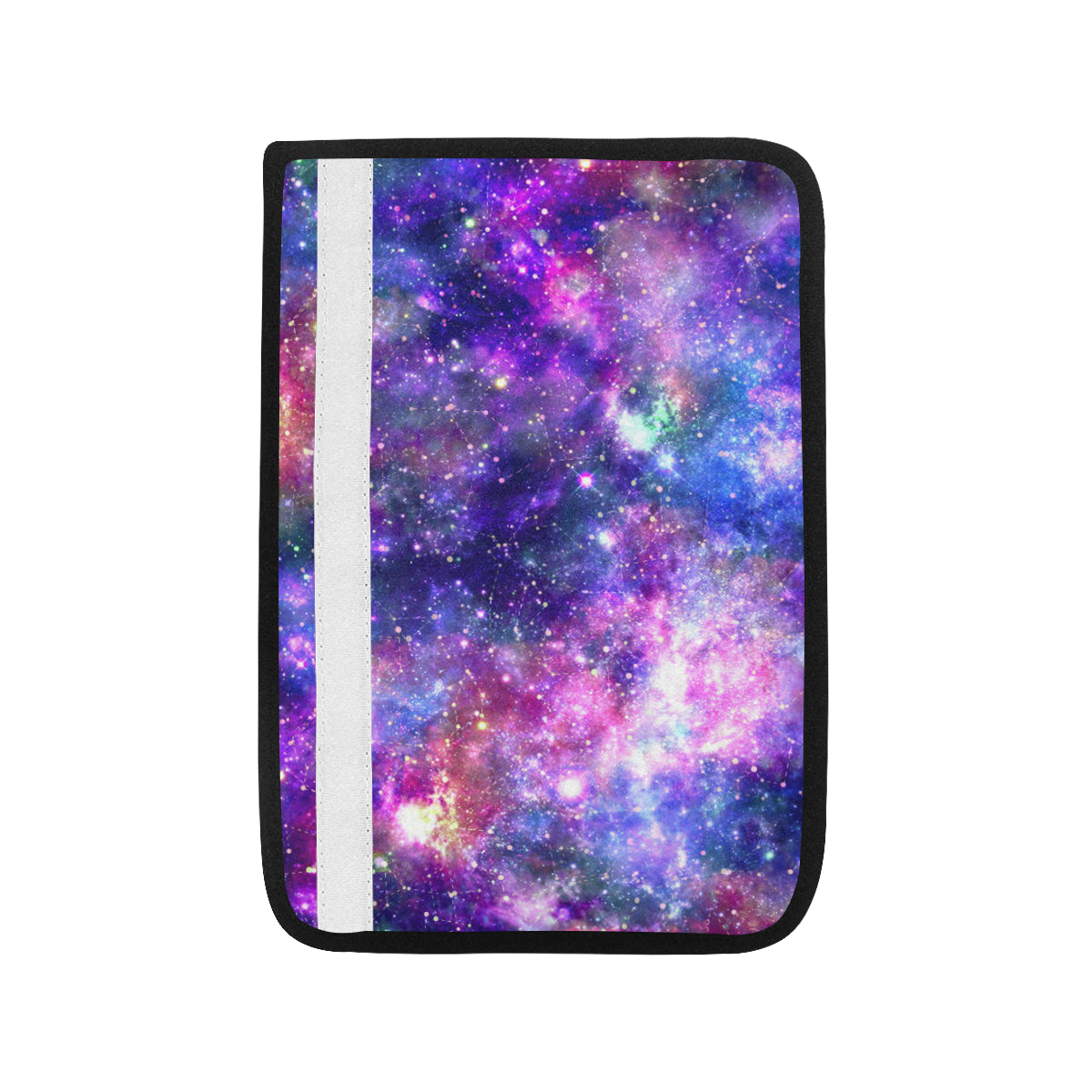 Galaxy Night Stardust Space Print Car Seat Belt Cover