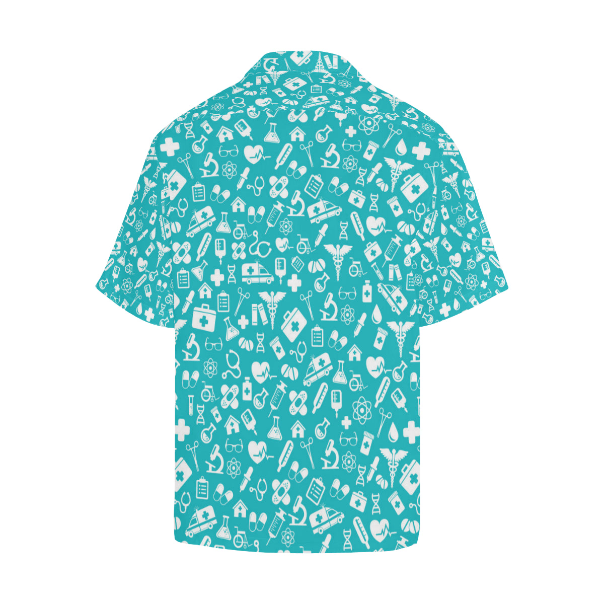 Medical Pattern Print Design 04 Men's Hawaiian Shirt