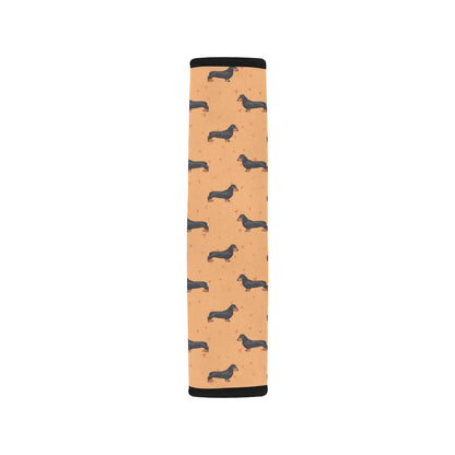 Dachshund Draw Print Pattern Car Seat Belt Cover