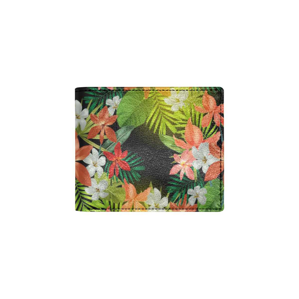 Amaryllis Pattern Print Design AL07 Men's ID Card Wallet