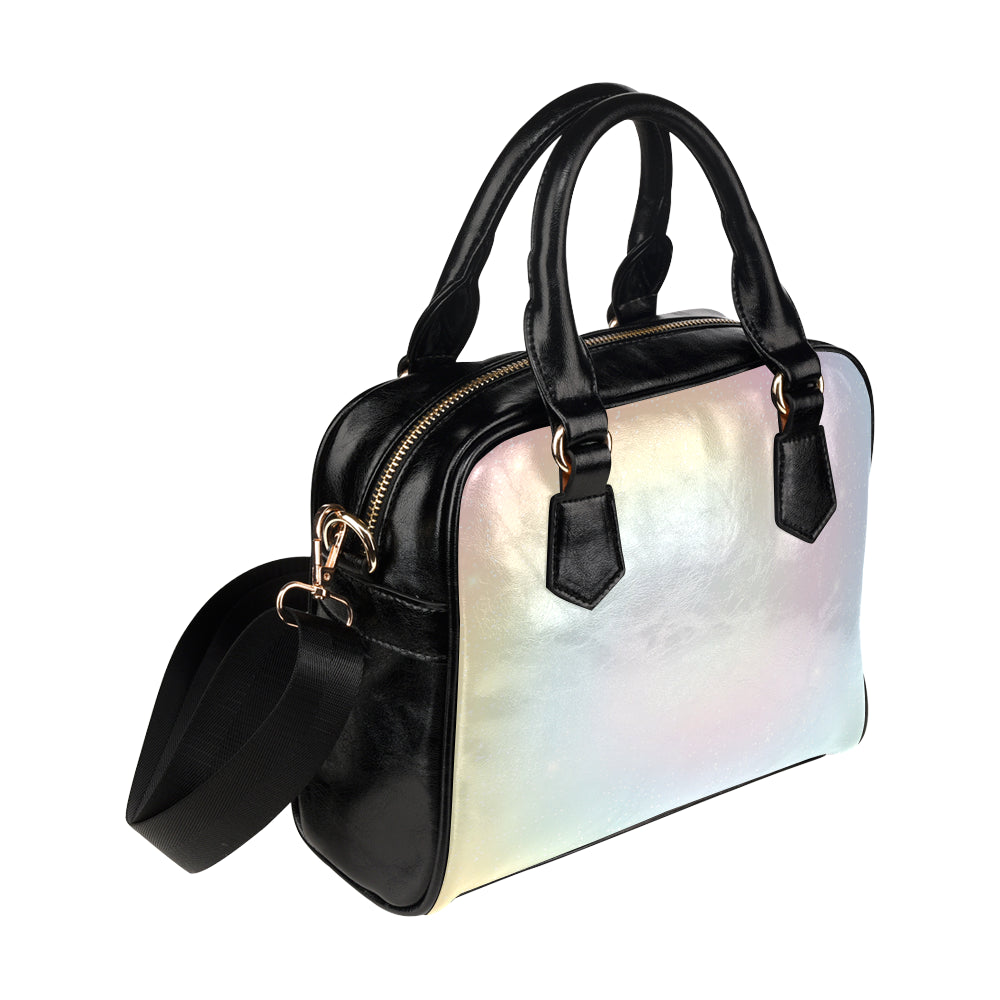 Nebula Pattern Print Design A02 Shoulder Handbag