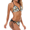 Colorful Tropical Palm Leaves Bikini