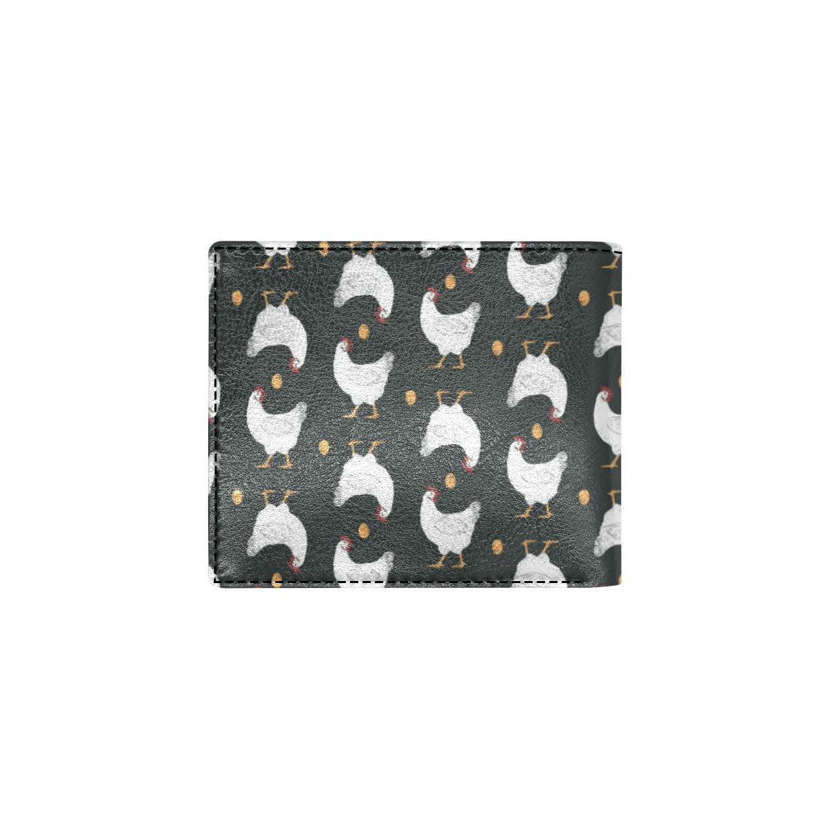 Chicken Pattern Print Design 06 Men's ID Card Wallet