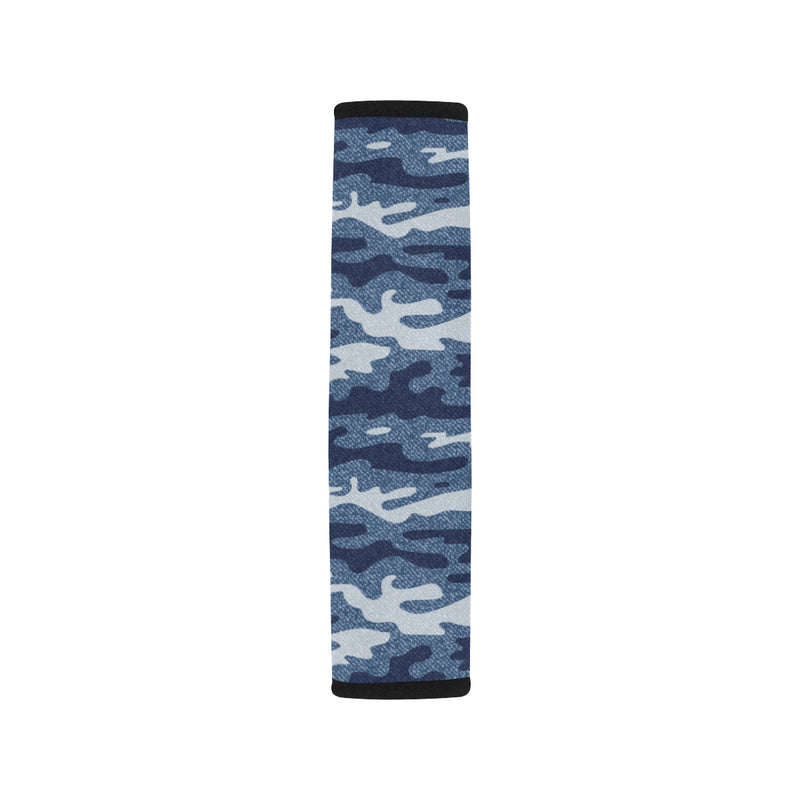 Jean Camouflage Pattern Print Design 05 Car Seat Belt Cover