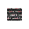 Barracuda Pattern Print Design 02 Men's ID Card Wallet