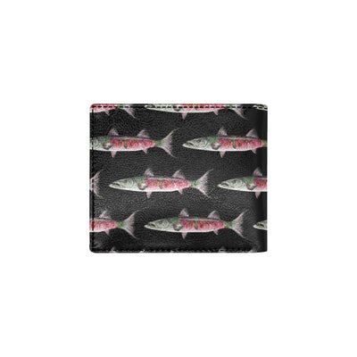 Barracuda Pattern Print Design 02 Men's ID Card Wallet