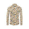 Butterfly Pattern Print Design 04 Men's Long Sleeve Shirt