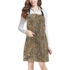 Camouflage Realtree Pattern Print Design 01 Apron with Pocket