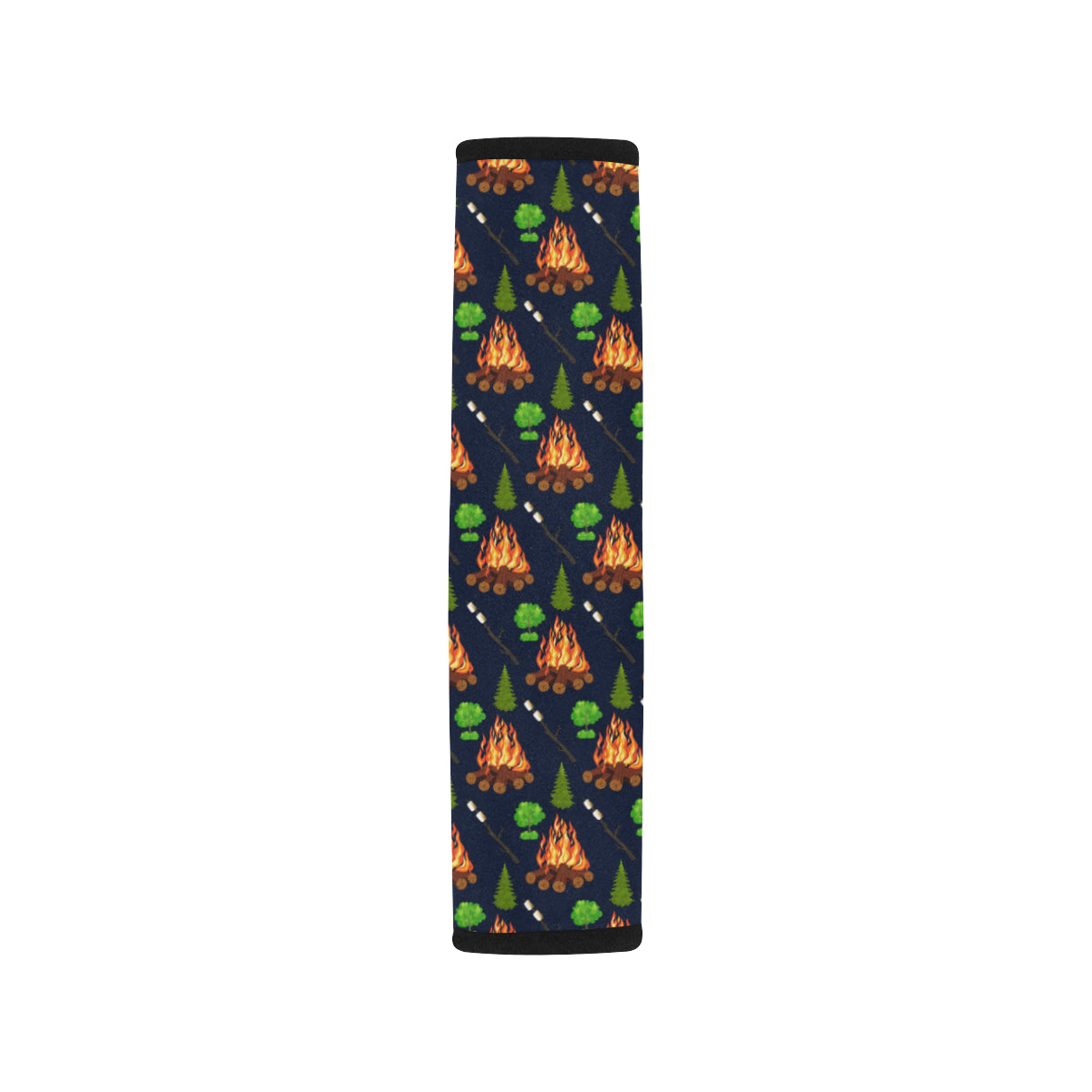 Camfire marshmallow Camping Design Print Car Seat Belt Cover
