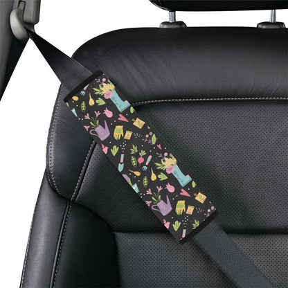 Gardening Pattern Print Design G03 Car Seat Belt Cover