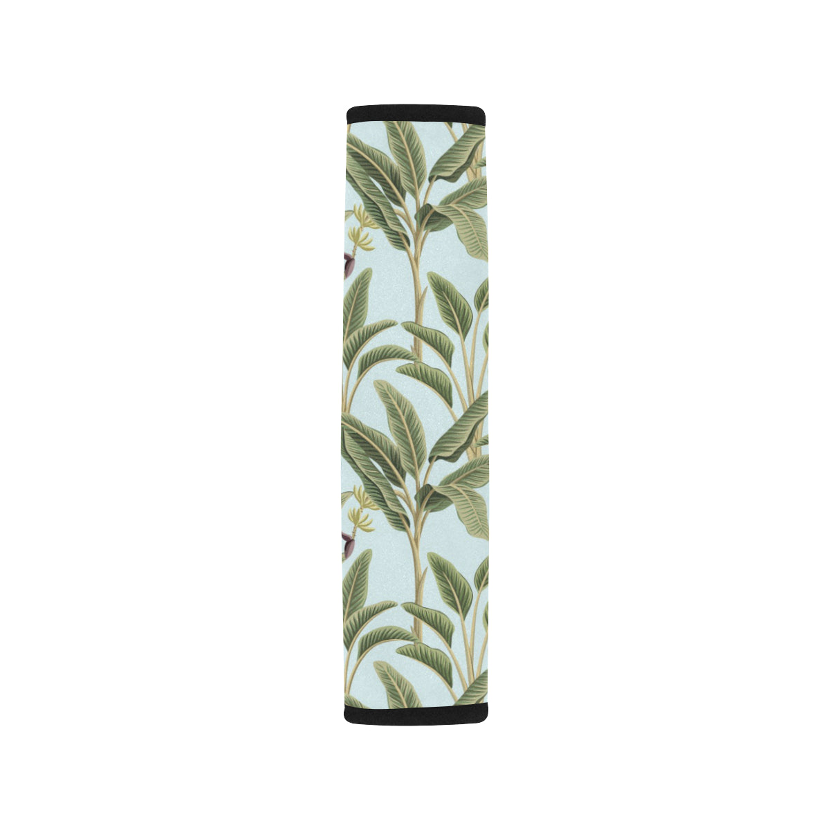 Banana Leaf Pattern Print Design BL03 Car Seat Belt Cover