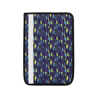 Shark Neon color Print Car Seat Belt Cover