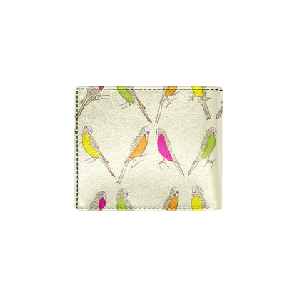 Parakeet Pattern Print Design A01 Men's ID Card Wallet