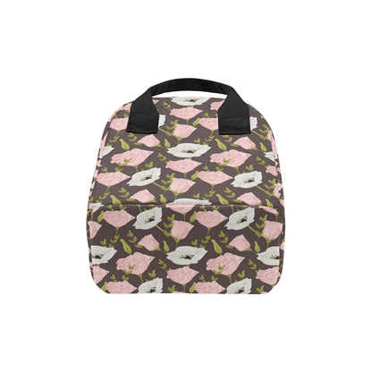 Anemone Pattern Print Design AM011 Insulated Lunch Bag