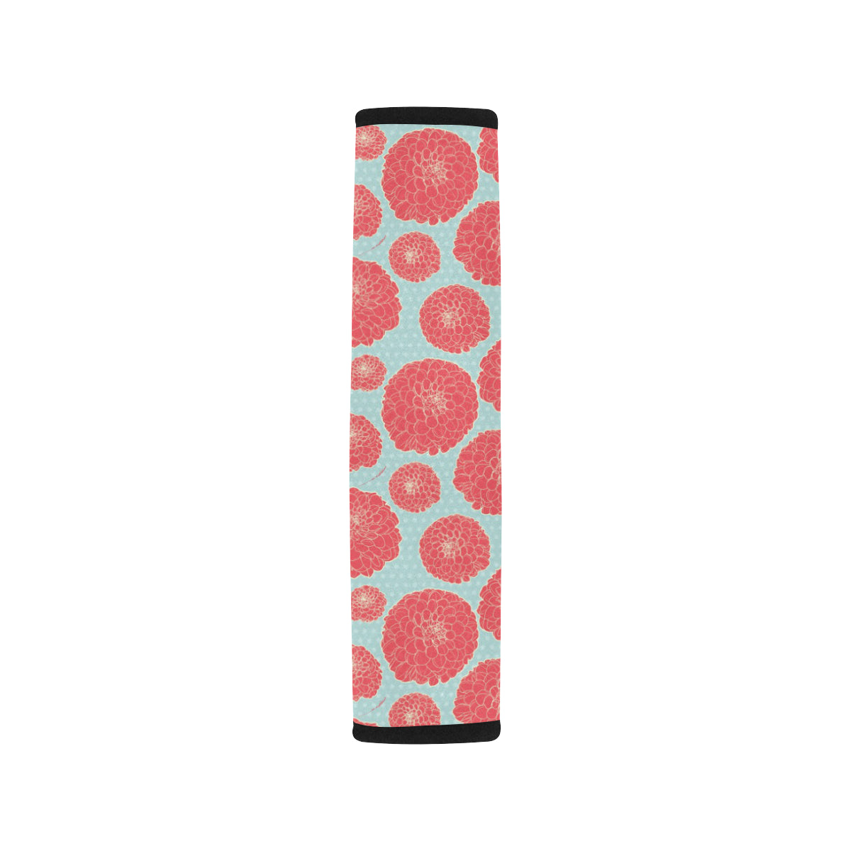 Marigold Pattern Print Design MR03 Car Seat Belt Cover