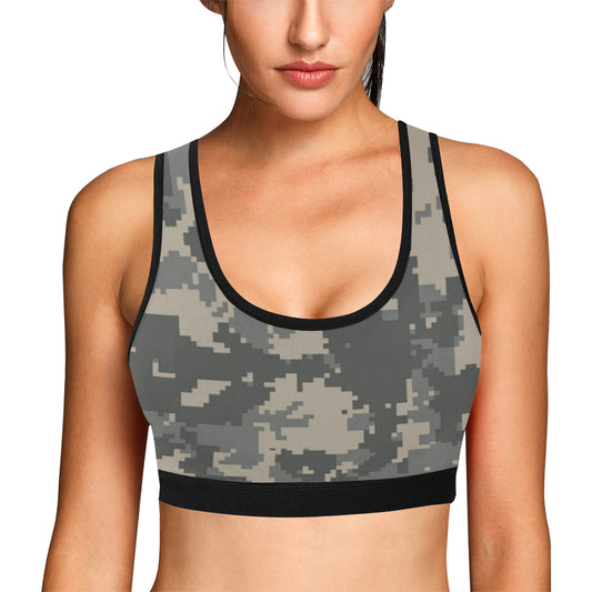 ACU Digital Camouflage Sports Bra