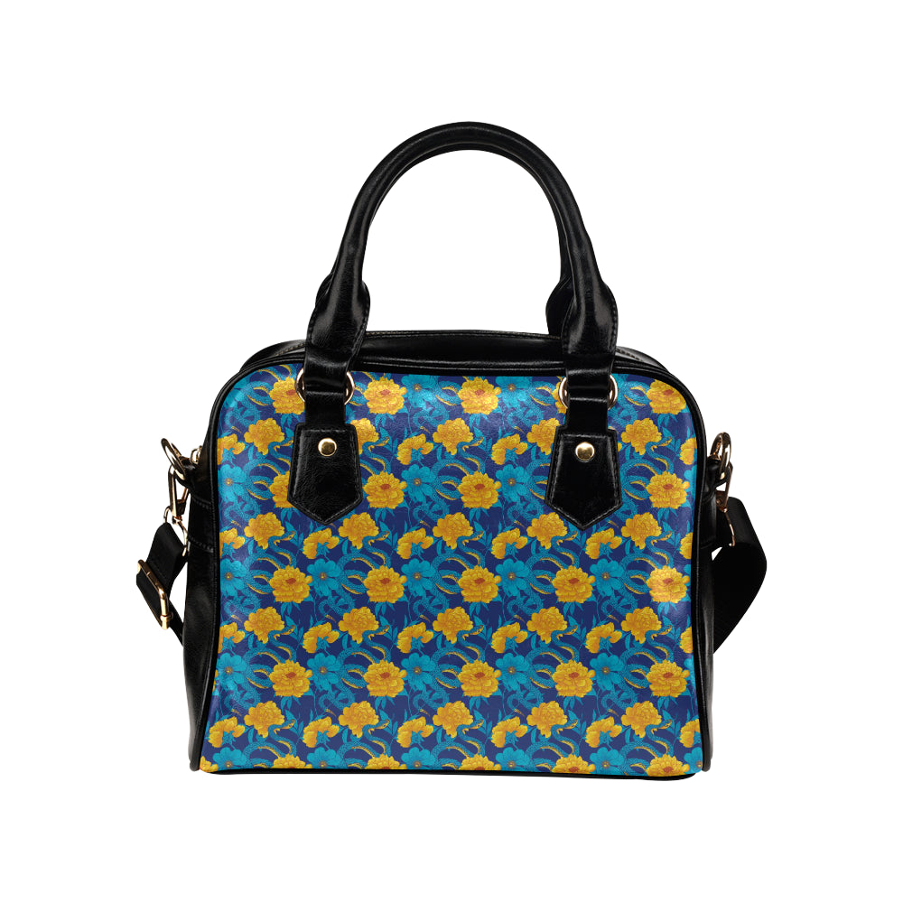 Boa Pattern Print Design 01 Shoulder Handbag