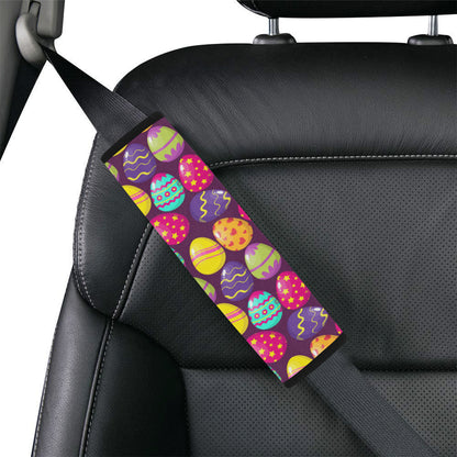Easter Eggs Pattern Print Design RB04 Car Seat Belt Cover
