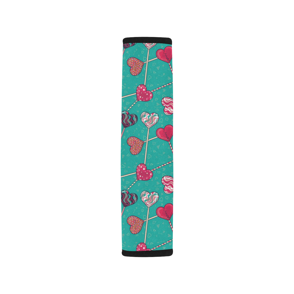 Lollipop Pattern Print Design LL01 Car Seat Belt Cover