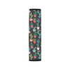 Cactus Pattern Print Design 02 Car Seat Belt Cover