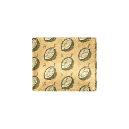 Durian Pattern Print Design DR02 Men's ID Card Wallet
