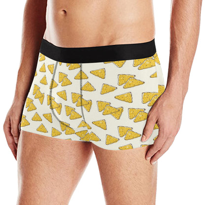 Nachos Pattern Print Design A01 Men's Boxer Briefs