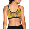 Maracas Mexican Style Pattern Print Design 02 Sports Bra