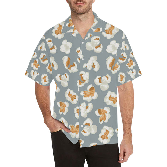 Popcorn Pattern Print Design A05 Men's Hawaiian Shirt