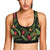 Bird Of Paradise Pattern Print Design BOP010 Sports Bra