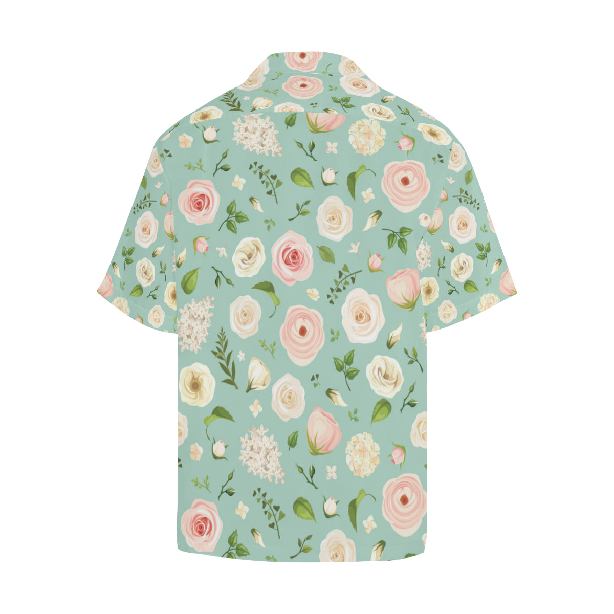 Lisianthus Pattern Print Design 01 Men's Hawaiian Shirt