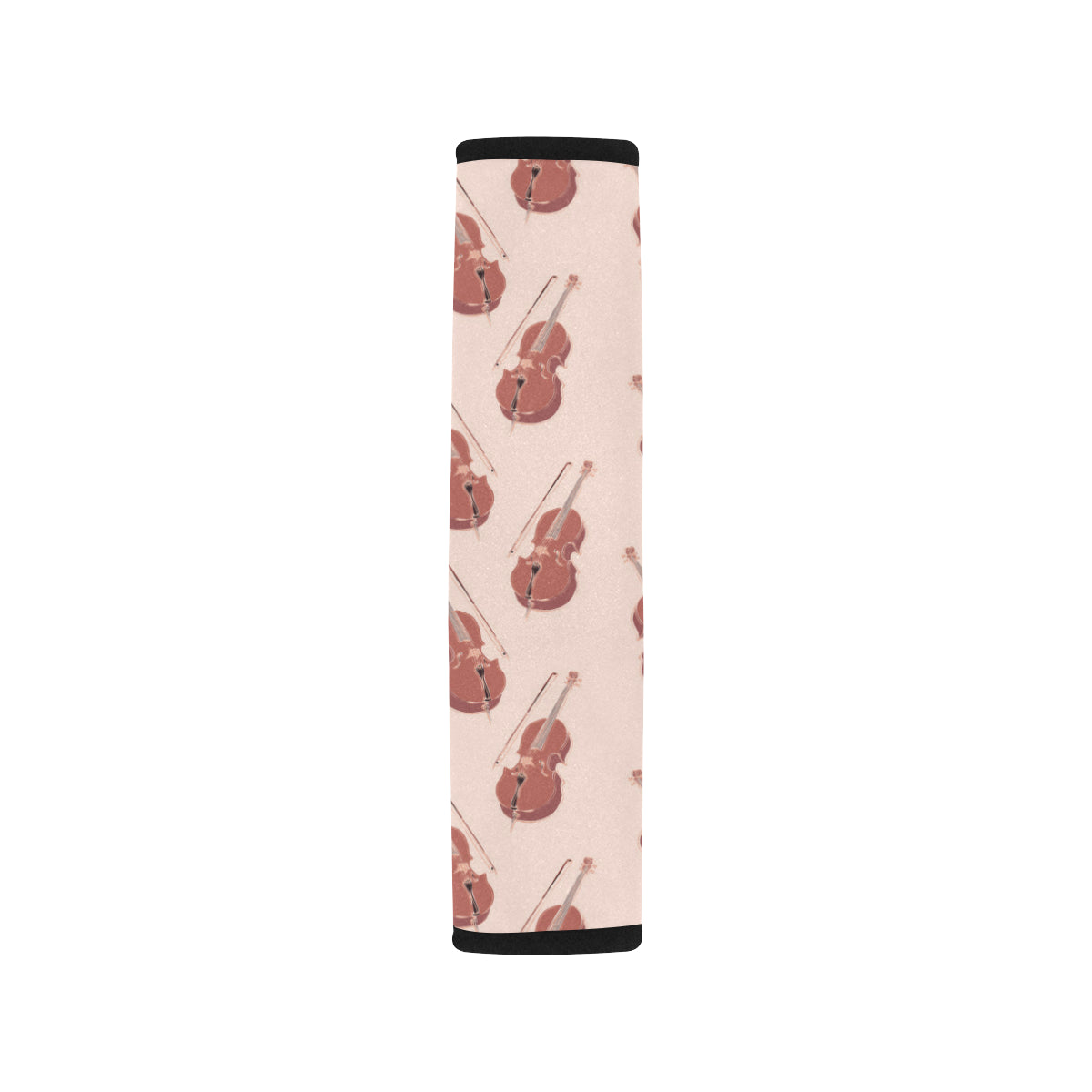 Cello Pattern Print Design 03 Car Seat Belt Cover