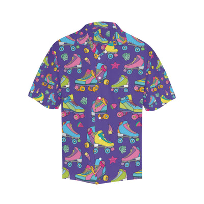 Roller skate Colorful Pattern Print Design A05 Men's Hawaiian Shirt