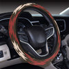 Native Pattern Print Design A03 Steering Wheel Cover with Elastic Edge