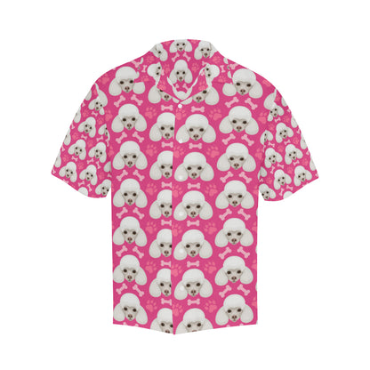 Poodle Pattern Print Design A04 Men's Hawaiian Shirt