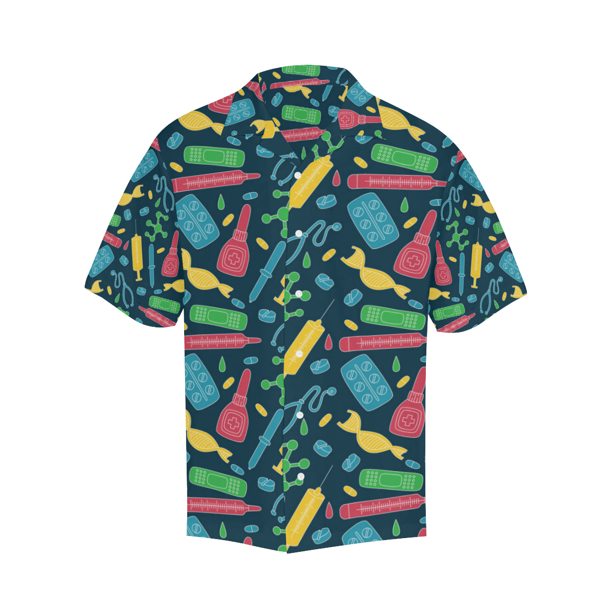 Phlebotomist Pattern Print Design A03 Men's Hawaiian Shirt