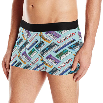 Synthesizer Pattern Print Design 02 Men's Boxer Briefs