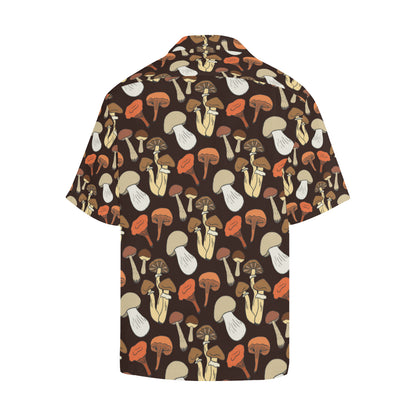 Mushroom Pattern Print Design A05 Men's Hawaiian Shirt