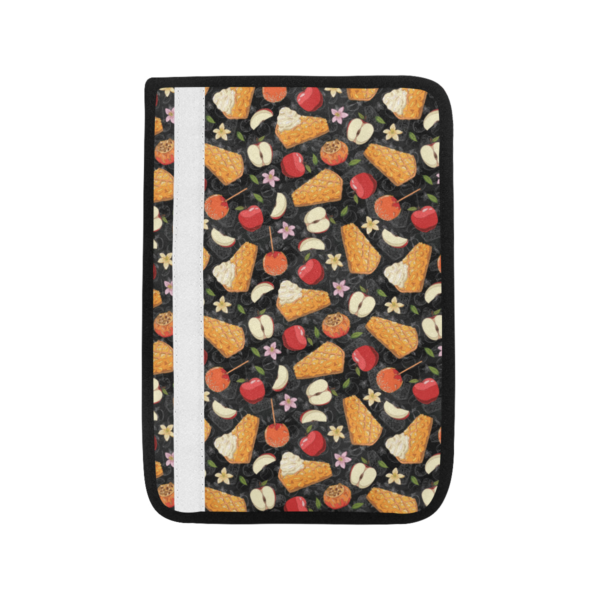 Apple Pie Pattern Print Design 01 Car Seat Belt Cover