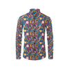 Mermaid Pattern Print Design 08 Men's Long Sleeve Shirt