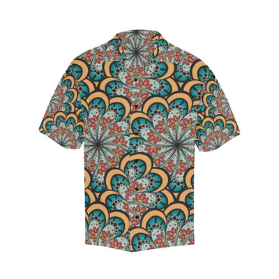 Mandala Pattern Print Design 01 Men's Hawaiian Shirt